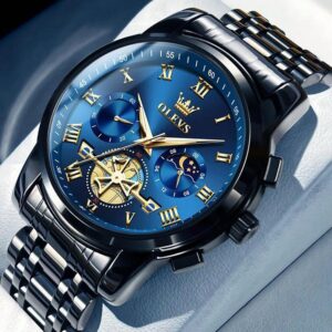 OLEVS Royal Blue Chronograph